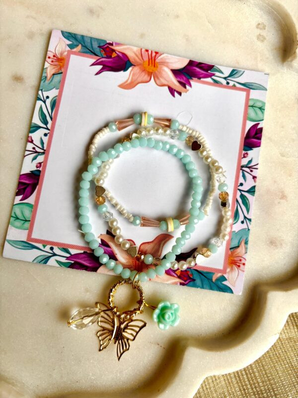 Butterfly Stack Bracelets