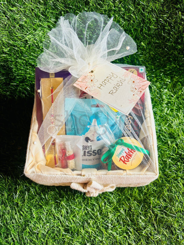 Goodies Rakhi Hamper (For India  delivery only )