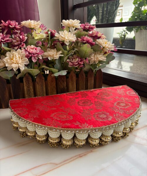 Semicircle base Platter/Singhasan