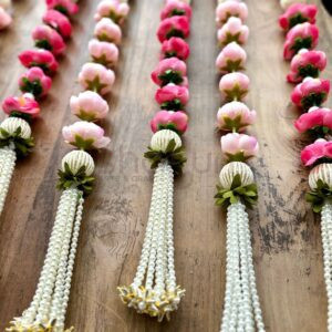 Peonies and Pearl Hanging