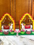 Kamdhenu Arch with lotus and Kalash