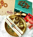 Peacock Thali Rakhi Hamper