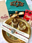 Peacock Thali Rakhi Hamper