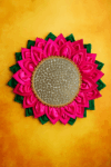 Mirror Work  Lotus  Singhasan Flat