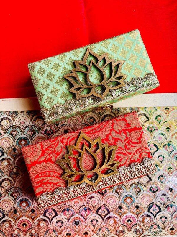 Lotus Brocade Candle Hamper