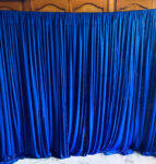 Wrinkle Free Satin Backdrop Panels