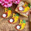 Ganpati Tlight Holders.