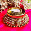 Tall  Ghungroo Candle holder