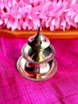 Metal Diya with Net Packing