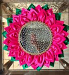 Mirror Work  Lotus  Singhasan Flat