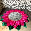 Mirror Work  Lotus  Singhasan Flat
