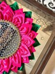 Mirror Work  Lotus  Singhasan Flat