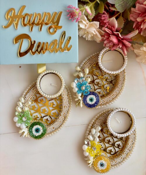 Festive Bloom Diya Hamper