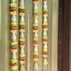 Multi  Gota Ball  Hangings Pair