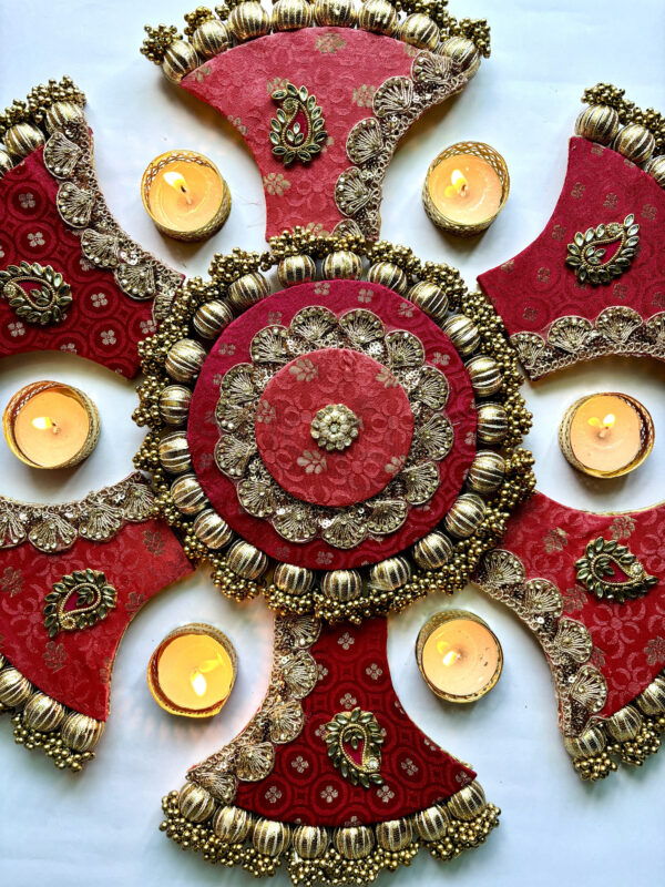 Patola Zari  Rangoli