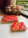 Rectangular Base Platter/Singhasan