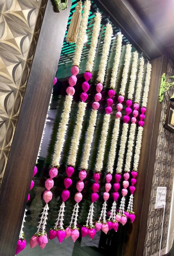 4 ft Lotus Buds Hanging Pair