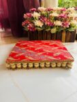 Rectangular Base Platter/Singhasan