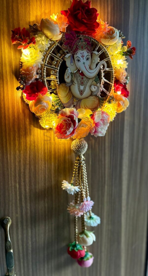 LED Ganpati Wreath