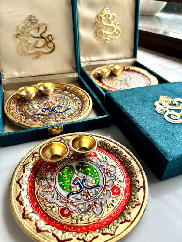 Marble Thali  Hamper