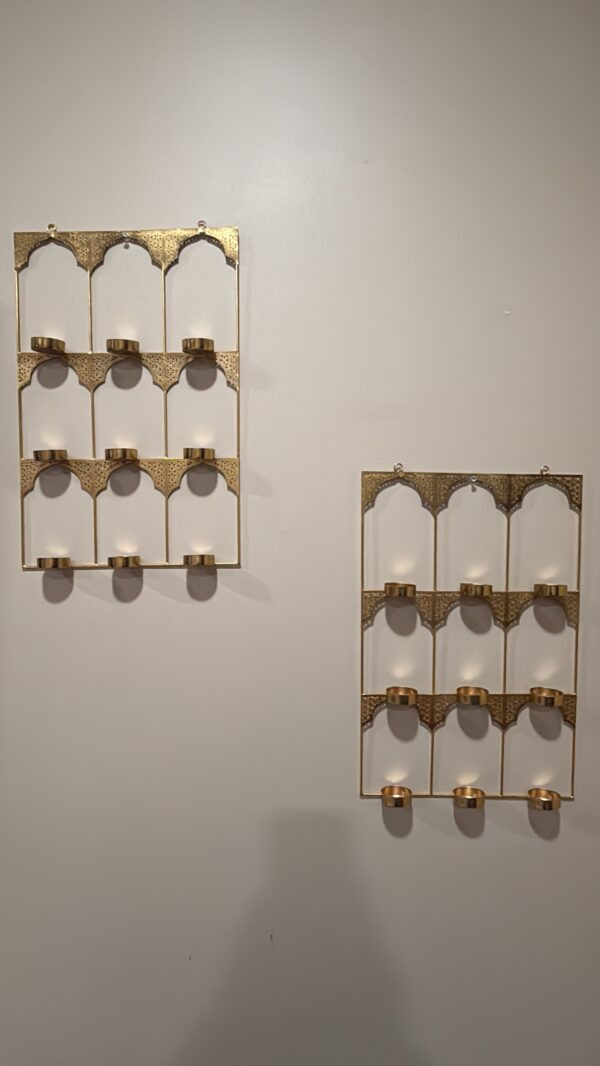 Jharokha Panel  with Tlight Holder -2