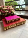 Rectangular Base Platter/Singhasan