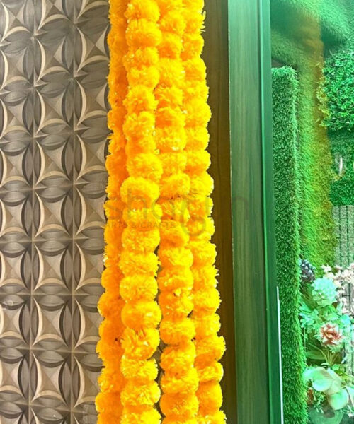 Marigold Garlands with Danglers