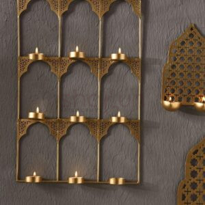 Jharokha Panel  with Tlight Holder -2