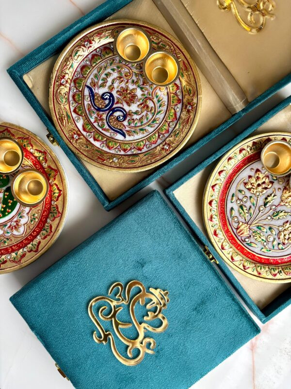 Marble Thali  Hamper