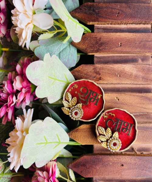 Red Resin Shubh Labh