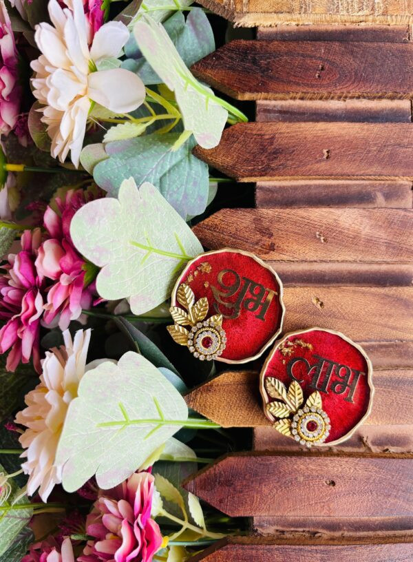 Red Resin Shubh Labh