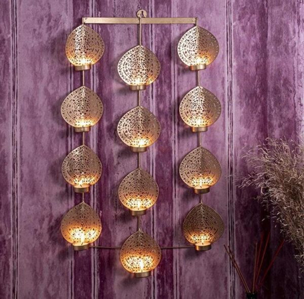 Jharokha LeafStyle with Tlight Holder -2