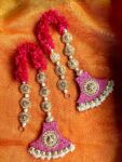 Brocade with Gota Patti Hanging