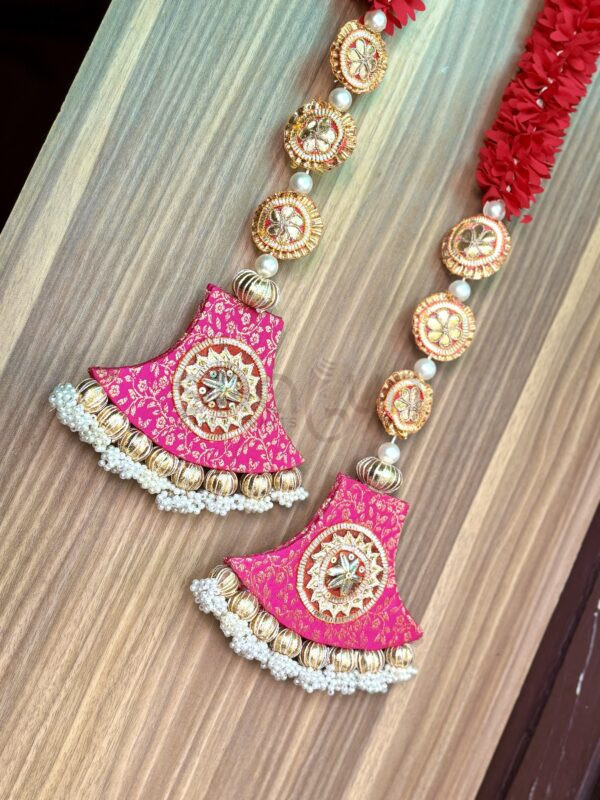 Brocade with Gota Patti Hanging