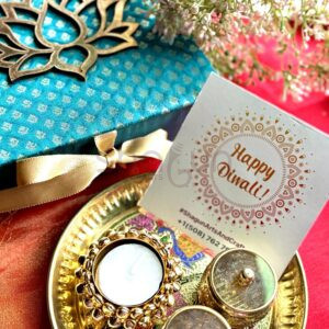 Brass Pooja Thali  Hamper