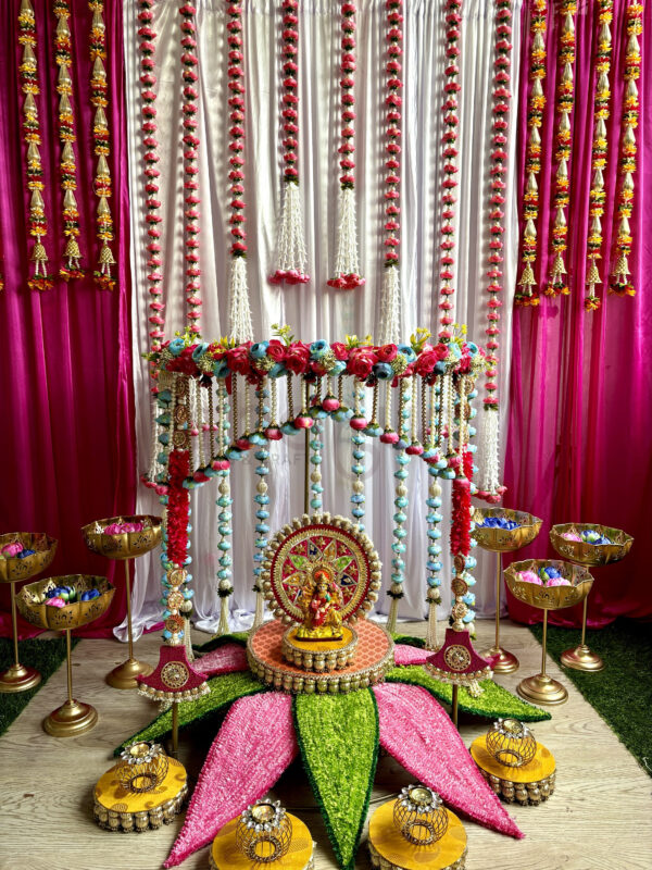 Peony Flower  Garland