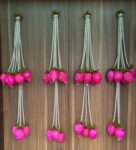 Lotus Bud Pearl Hangings Pink