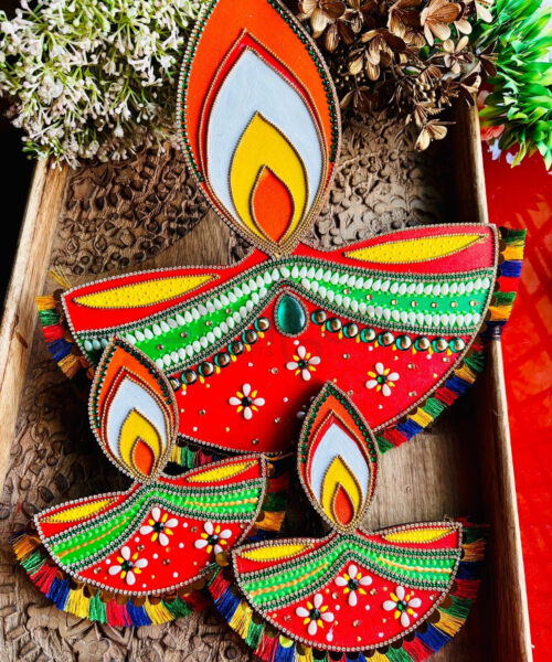 Diwali  Diya Set of 3