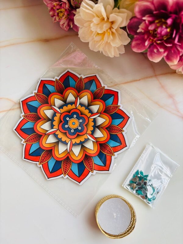 DIY Mandala Diya  Kit