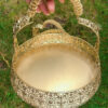 Cutwork Tray with Handle