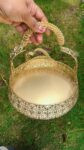 Cutwork Tray with Handle