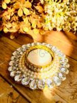 Pearl Diamond Tlight Holder -2