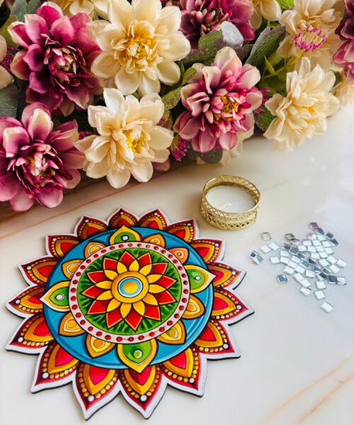 DIY Mandala Diya  Kit