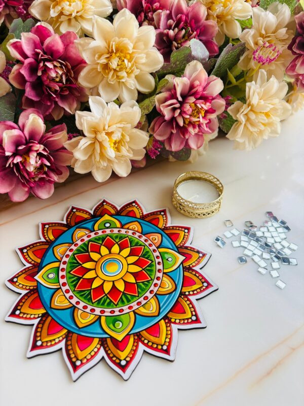 DIY Mandala Diya  Kit