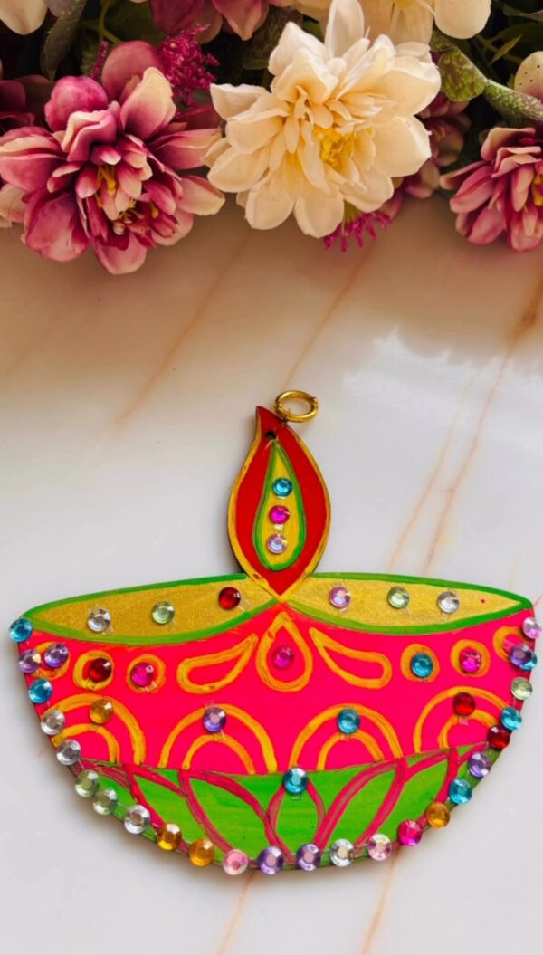 Paint your own Diya  Hanging