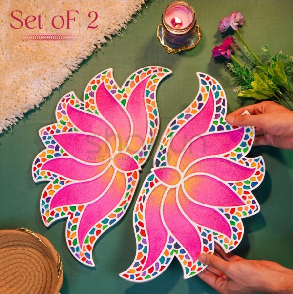 Lakshmi Rangoli Border 2 pcs