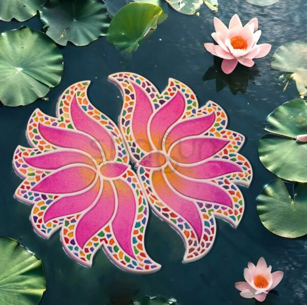 Lakshmi Rangoli Border 2 pcs