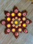 Grand  Wooden Rangoli