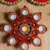Carved  Wooden Rangoli