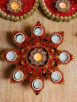 Carved  Wooden Rangoli